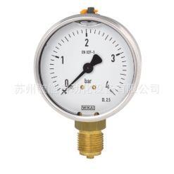 德国WIKE威卡压力表铅封不锈钢耐震真空气液体油压g1/4