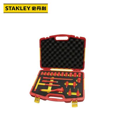 史丹利20件套12.5MM系列绝缘工具组套套筒扳手绝缘STMT75886-8-23