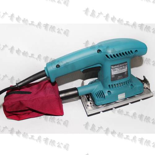 makita牧田BO3700砂光机家用电动砂纸机木工平板家动打磨抛光机