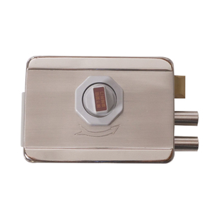 齿条电子锁农村铁大门刷卡锁扇大门智能锁庭院齿条外装门防盗锁