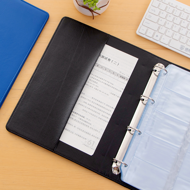 名片夹大容量商务名片册1000游戏卡册卡片收集册簿男女活页名片本