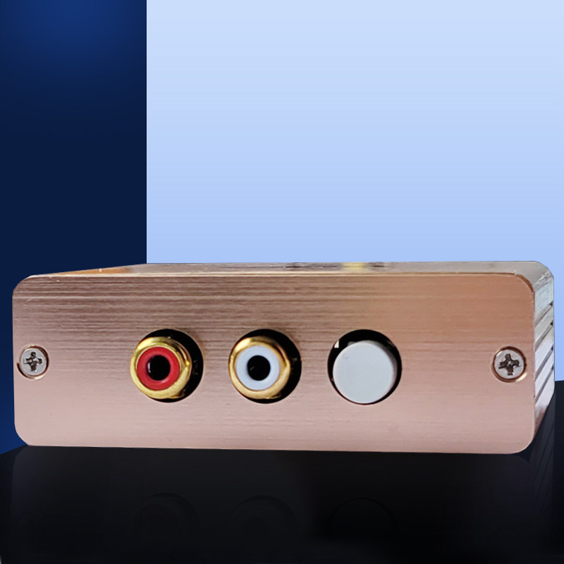 功放立体声保真音频切换器二进一出电脑音响信号分配切换抗干扰