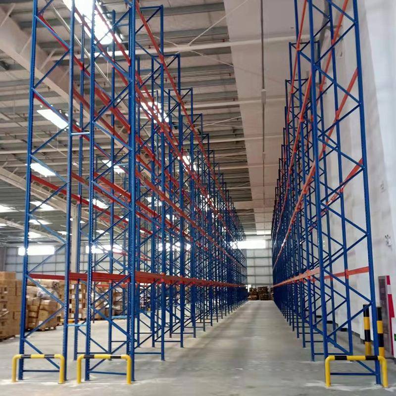 重型加厚仓储仓库大型库房工厂横梁式托盘货架承重2吨布匹展示架