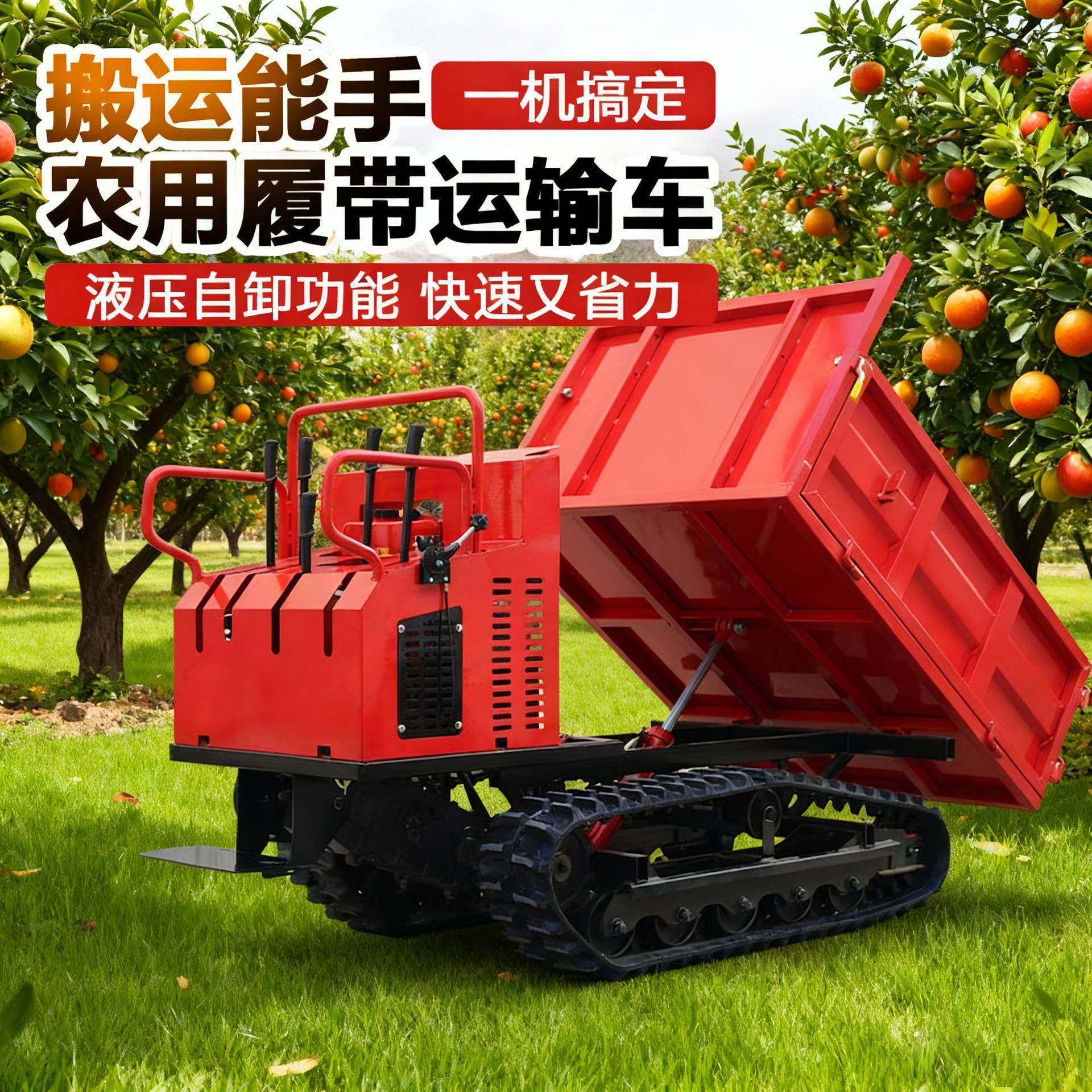 爬坡王小型履带运输车全地形农用爬山虎山地果园搬运车柴油自卸车,农机/农具/农膜,农用拖拉机,淘宝优惠券,粉丝福利购,淘宝优惠卷