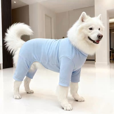 宠物居家防掉毛保暖四脚衣