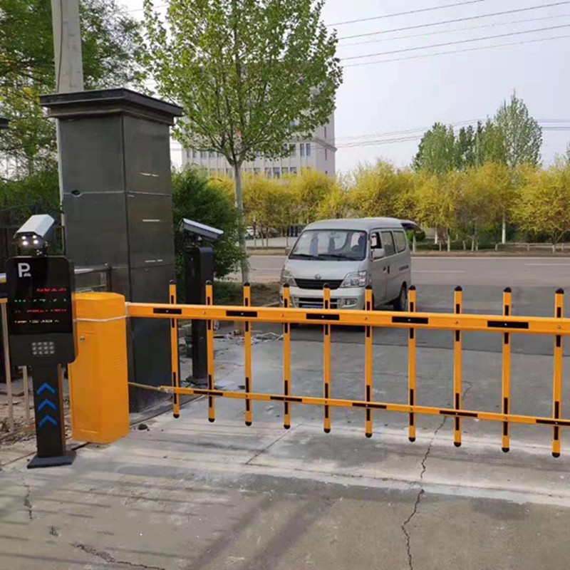 栅栏杆道闸杆直杆挡车停车场道闸栏杆铝合金门卫拦车杆小区升降杆