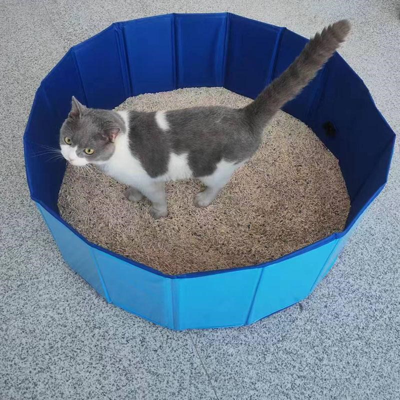 猫砂盆超大号开放式防外溅加大加深巨无霸猫厕所易携带猫咪用品