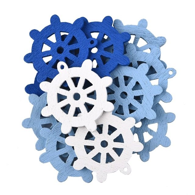 100粒/包25mm船锚船舵纽扣航海儿童DIY手工画配件混装 装饰木片,居家布艺,纽扣,淘宝优惠券,粉丝福利购,淘宝优惠卷