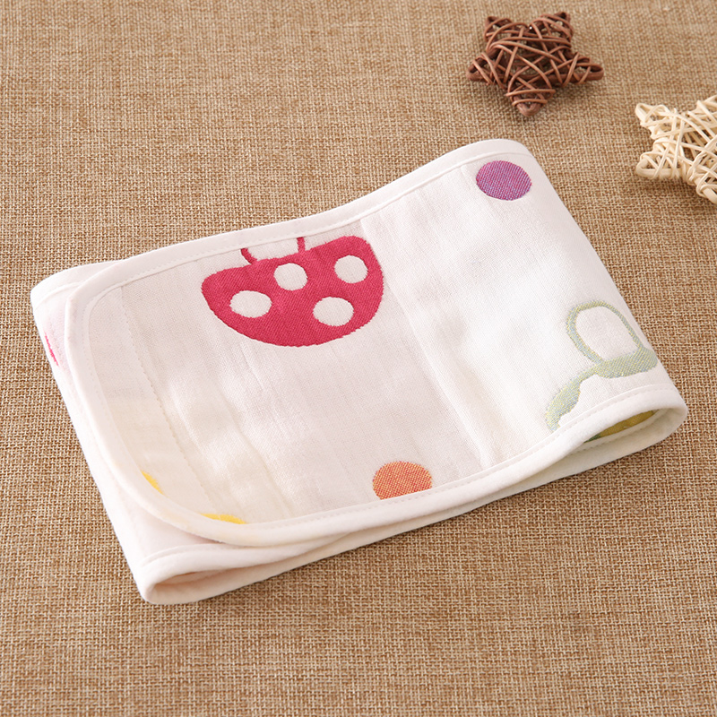 婴儿纯棉纱布肚围小孩肚脐围防着凉神器宝宝睡觉防踢被护肚子春秋