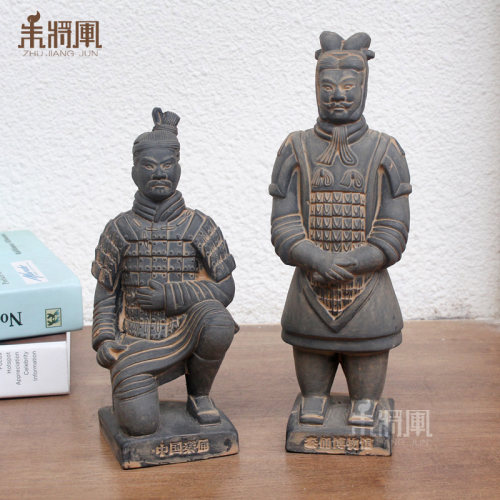 秦始皇兵马俑仿古摆件工艺品纪念品仿古模型西安特色礼品