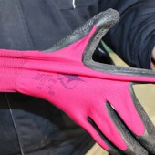 皱纹耐磨防滑透气 星宇劳保手套L508 防护做工劳保手套 包邮