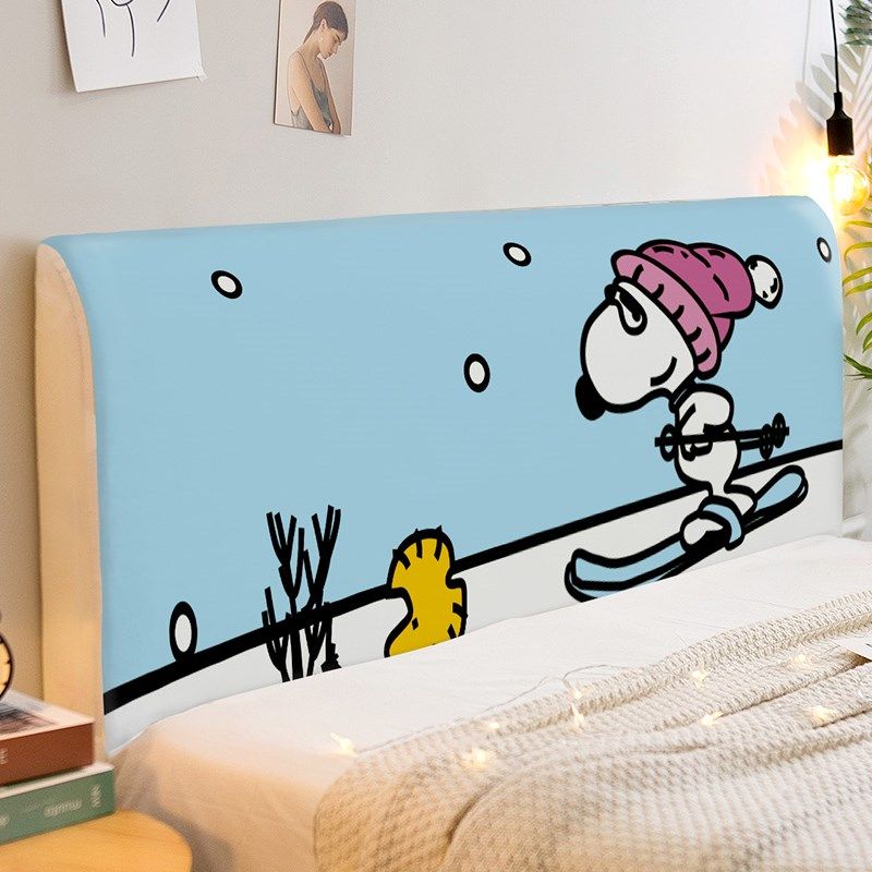 全包布艺北欧风床头罩套软包万能床头罩木头床可拆洗防尘罩保护套,居家布艺,床头罩,淘宝优惠券,粉丝福利购,淘宝优惠卷