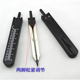 医生用分规 测心电图分规 带套有刻度分规 分轨医生用圆规铜质