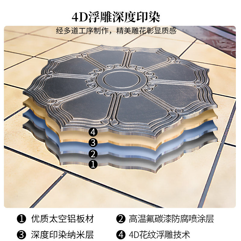 凤朝皇 户外桌椅庭院长方桌欧式铸铝露台天室外花园铁艺阳台休闲