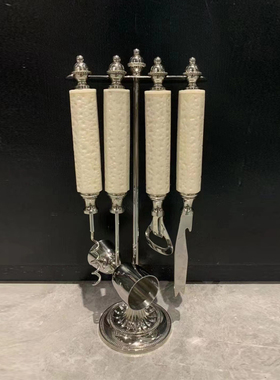 酒具开瓶器创意牛骨起瓶器样板间酒柜餐桌厨房吧台酒吧摆件装饰品