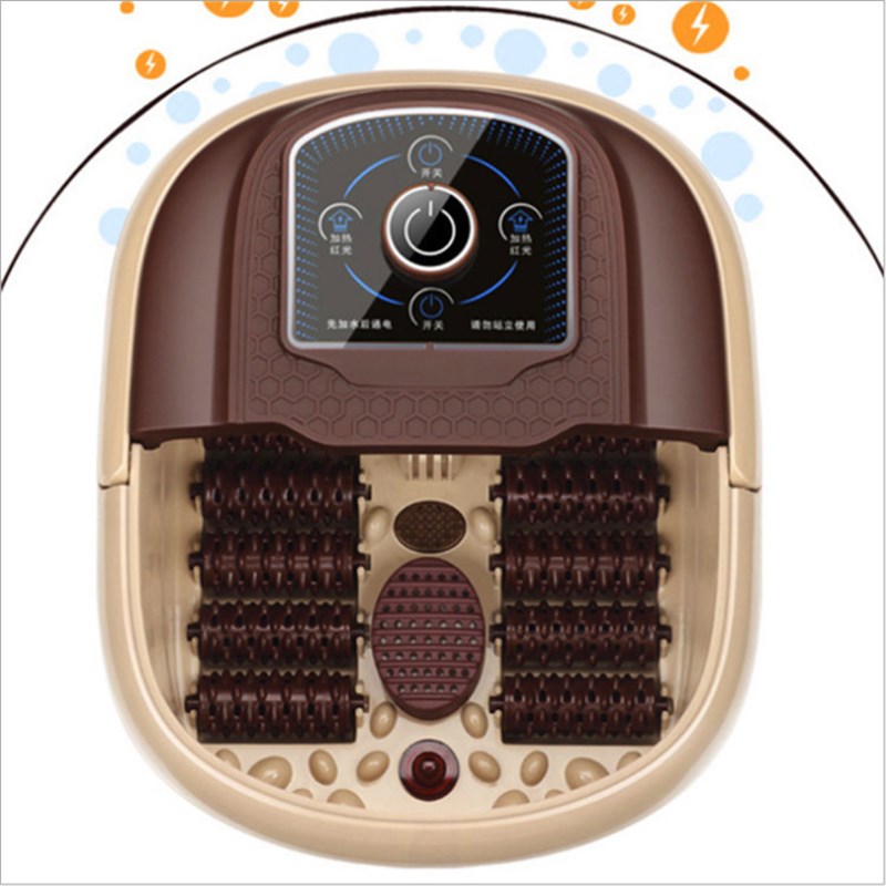 按摩加热泡脚桶足浴盆电加热全自动恒温电动泡脚盆足疗机深桶智能