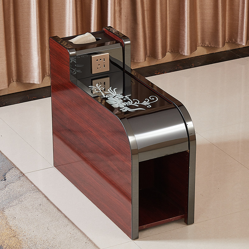 足疗茶几足浴沙发柜简约经济型美甲边角桑拿按摩洗脚柜美容小茶几