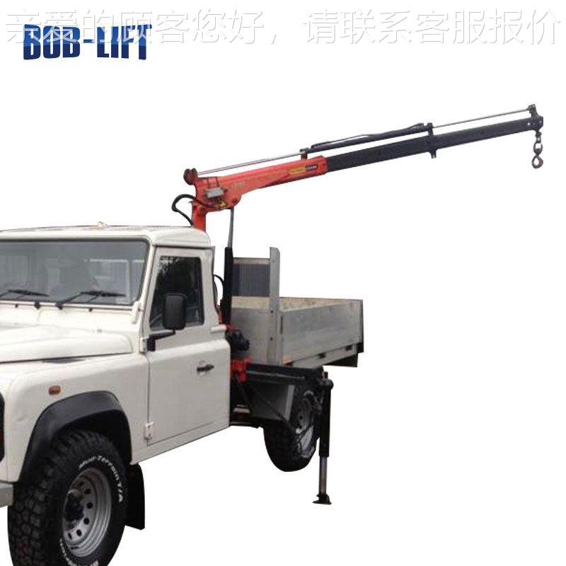 SQ08A4小型0.8吨液压随车折吊臂起重机专为皮车设计随车起重卡吊