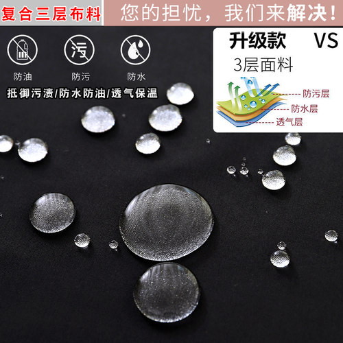 家用厨房长袖罩衣围裙做饭防水防油定制logo印字餐饮专用工作服女