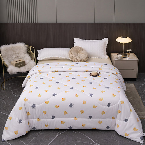 新疆全棉花被子冬被保暖加厚纯棉被芯单双人春秋被学生宿舍垫被褥