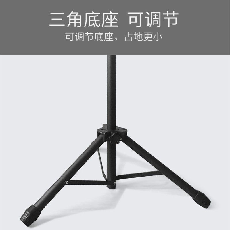 北京金属三脚支撑kt板展架立式落地广告牌三角支架伸缩挂画海报架