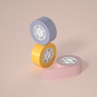 汉印M11标签机专用彩色热敏标签纸不干胶贴纸便签贴家用超市价格