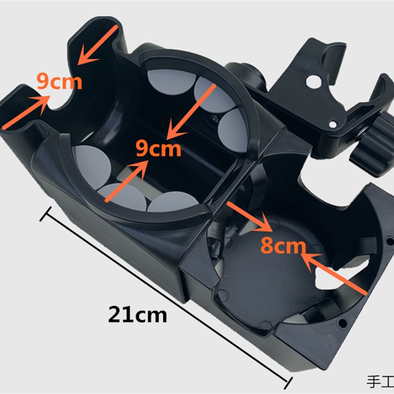 配件适用于博格步bee6小蝴蝶杯架奶瓶座cybex婴幼儿手推车通用yo2