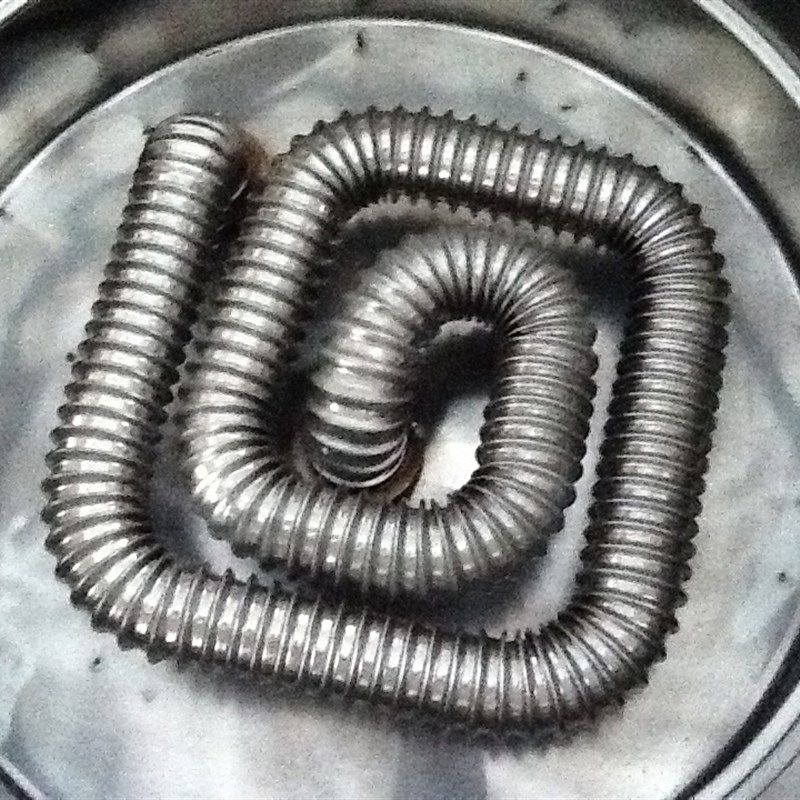 煮面炉波纹管圆管保温桶波纹发热管圆火管盘管配件煮面锅圆管商用