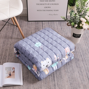 纯棉垫被蚊帐内床垫夏季薄款铺床的垫子一米五全棉防滑可机洗褥子