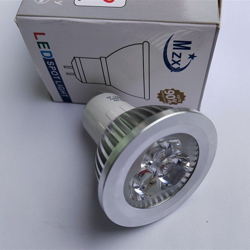 GU10 LED灯杯 3W 5W 灯珠铝制高光大功率明珠琉明灯泡暖黄白节能,家装灯饰光源,LED球泡灯,淘宝优惠券,粉丝福利购,淘宝优惠卷