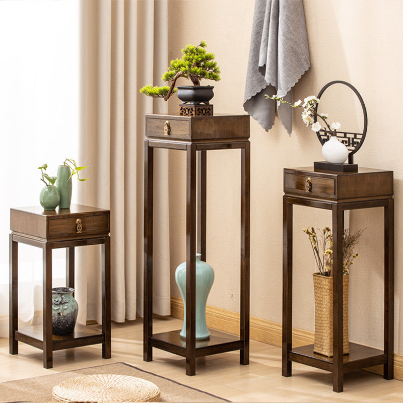 客厅花架置物架室内花盆栽架落地式吊兰架仿古花几中式阳台花架子,住宅家具,花架/花几,淘宝优惠券,粉丝福利购,淘宝优惠卷