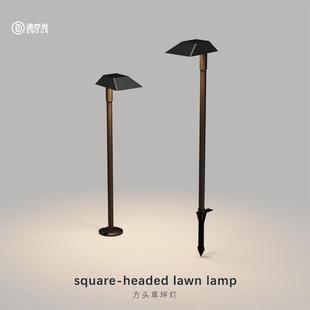 草坪灯户外防水草地12v24v低压接电led草地灯庭院别墅花园景观灯