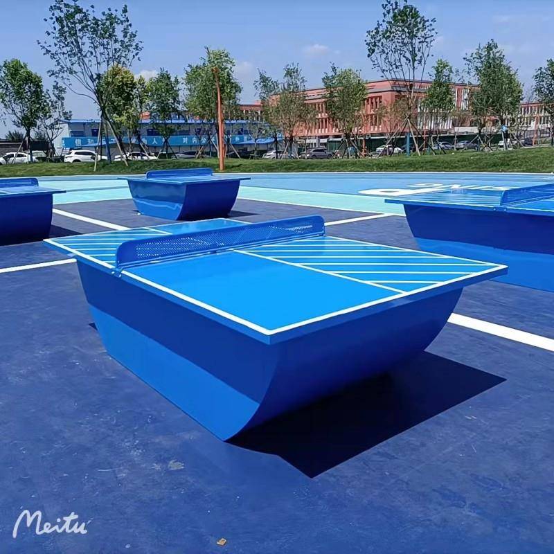 室外景观乒乓球桌小区公园运动健身乒乓球桌户外比赛乒乓球台厂家