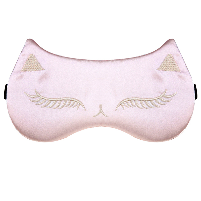 儿童眼罩小孩学生睡眠专用遮光女男可爱卡通真丝透气护眼睡觉踏实