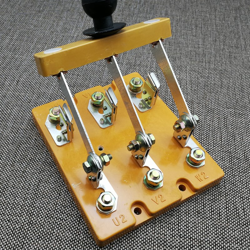 华一防误式刀开关刀闸380V100 200 400A三相电工业闸刀胶木开启式