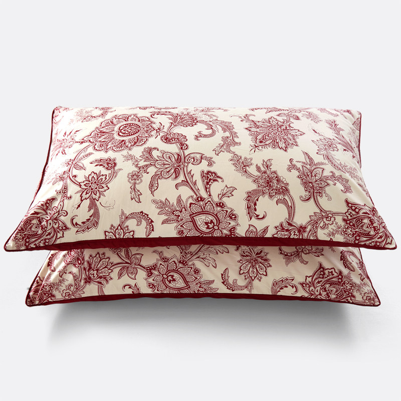 60支全棉婚庆多件套定制纯棉贡缎被套床单结婚新婚床四六八十件套