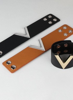 盛斯特皮革餐具摆件餐巾扣样板房摆台餐扣软装装饰品毛巾扣口布圈