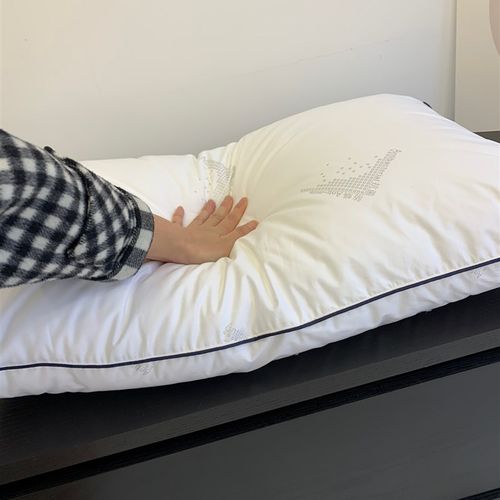 PT英伦枕芯80S柔赛斯立体枕头星级酒店全棉护颈大豆枕单人蓬蓬枕