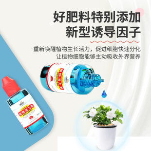 中古植物活力素浓缩营养液促生长发财树兰花卉绿植家用盆栽通用型