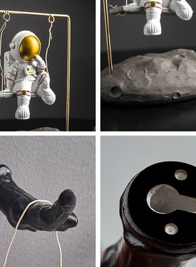宇航员系列摆件桌面太空人小礼品客厅房间创意家居装饰品生日礼物