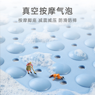 浴室防滑地垫淋浴卫生间洗澡专用pvc脚垫厕所冲凉房沐浴防摔垫大