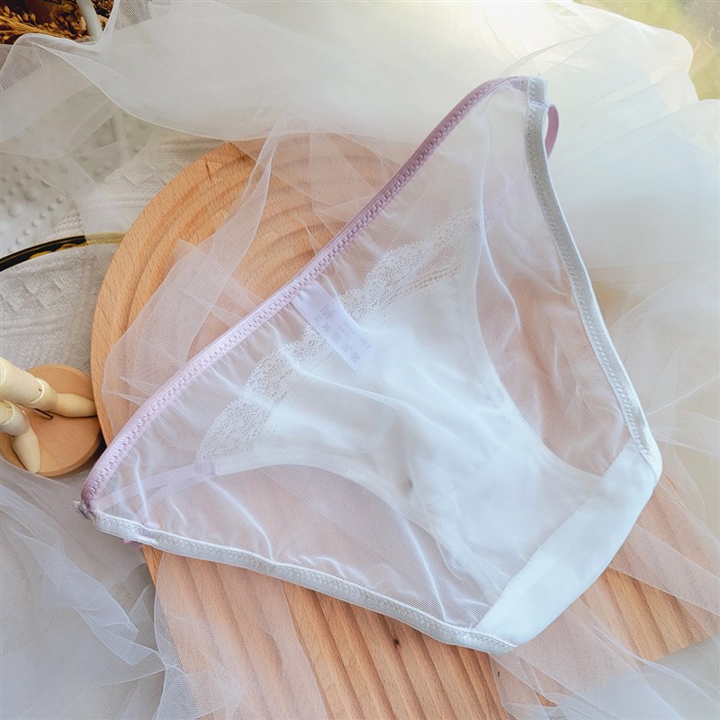 内裤女无痕透明包臀棉裆舒适底裤细带低腰透气性感惑少女三角裤头
