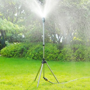 汉轩三脚架可伸缩园林固定支架浇水喷头喷灌架喷水可调加高洒水器