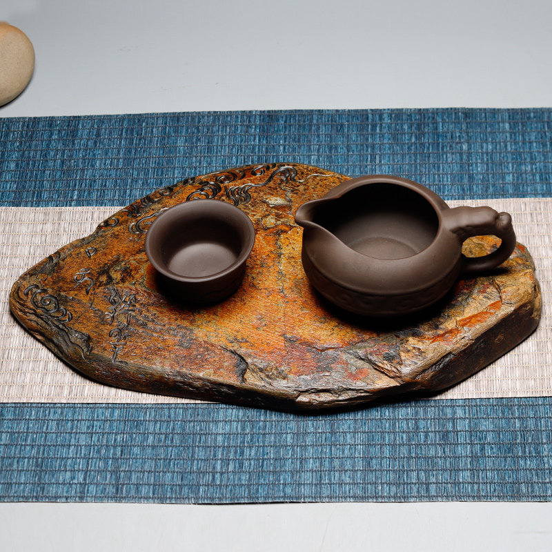 茶具茶盘套装小茶台干泡台办公室家用老宋坑济源红皮黄皮鱼子籽料,文具电教/文化用品/商务用品,砚台,淘宝优惠券,粉丝福利购,淘宝优惠卷