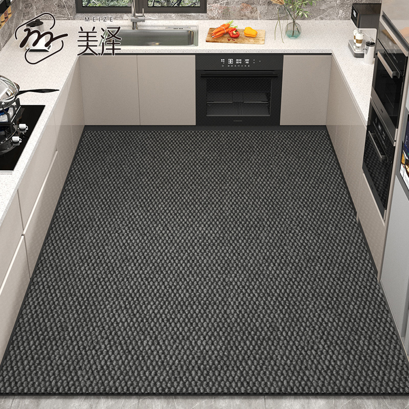 厨房专用地垫防滑防油吸水吸油垫子防污防脏地毯可擦免洗防水脚垫