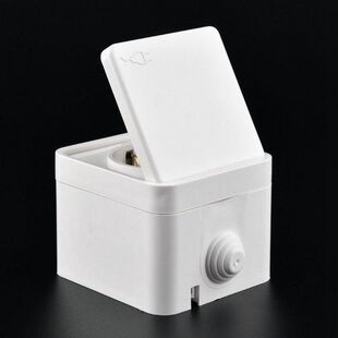 欧标电源转换器16A250V两位明装欧式防水插座俄罗斯韩国德式插头