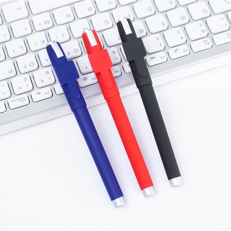 广告中性笔定制可印logo刻字二维码商务高端碳素订制签字黑色水笔