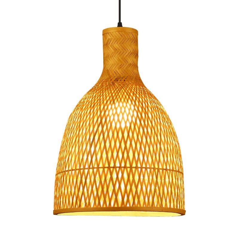 禅意吊灯日式竹艺楼梯茶楼奢华大气灯罩简约餐厅中式吊灯竹编灯笼,家装灯饰光源,酒店/宴会厅/餐饮吊灯,淘宝优惠券,粉丝福利购,淘宝优惠卷