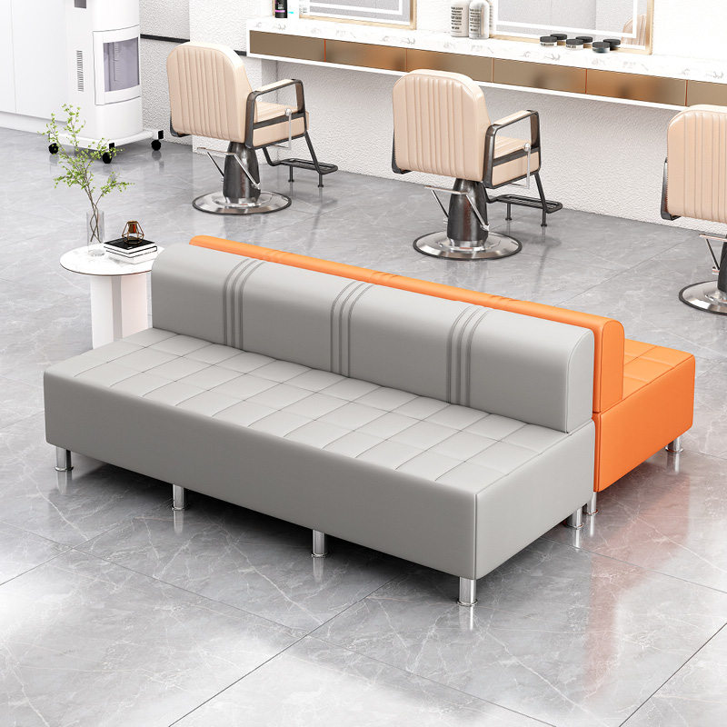 美发店休息区沙发理发店沙发等候椅网红发廊客人等待长条专用椅子,商业/办公家具,等候椅系列,淘宝优惠券,粉丝福利购,淘宝优惠卷