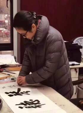 孙晓云书法观海听涛手写字画办公室客厅餐厅装饰挂画收藏送礼